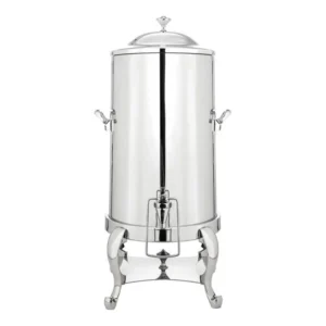 3 Gallon Vacuum-Insulated Stainless Steel Coffee Chafer Urn with Chrome Trim