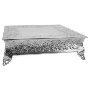 Tabletop Classics Cake Stand from Floral Nickel-Plated Square
