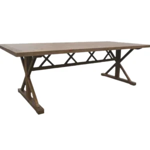 Maybloom Brown Wash 4' x 8' Table
