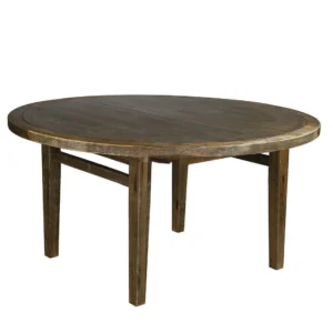 Maybloom Round Brown 4' x 8' Table