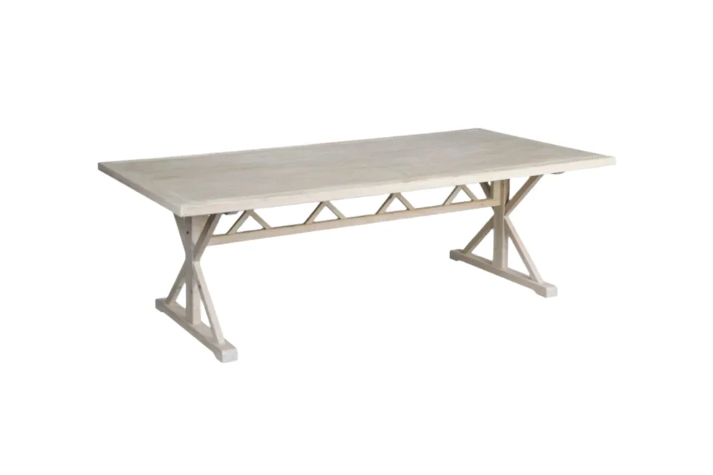Maybloom White Wash 4' x 8' Table