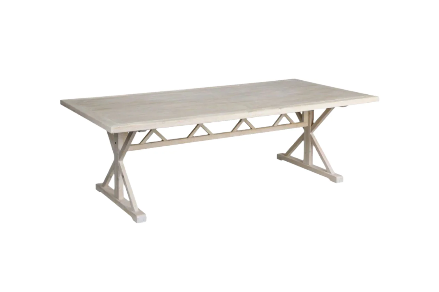 Maybloom White Wash 4' x 8' Table