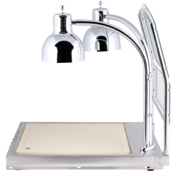 Alto-Shaam CS-200S Heated Dual Lamp Carving Station with Sneeze Guard - 120V - Image 8